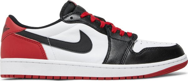 Nike Air Jordan 1 Retro Low Mens ‘Black Toe’