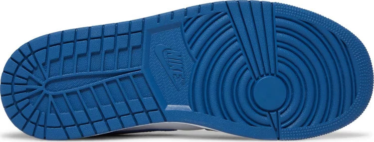 Nike Air Jordan 1 Mid Mens ‘True Blue Cement’